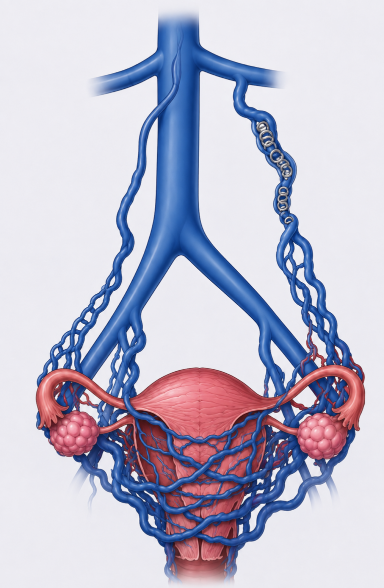 Embolización de varices pélvicas