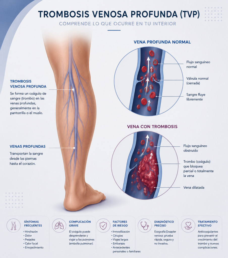 Trombosis venosa profunda (TVP)